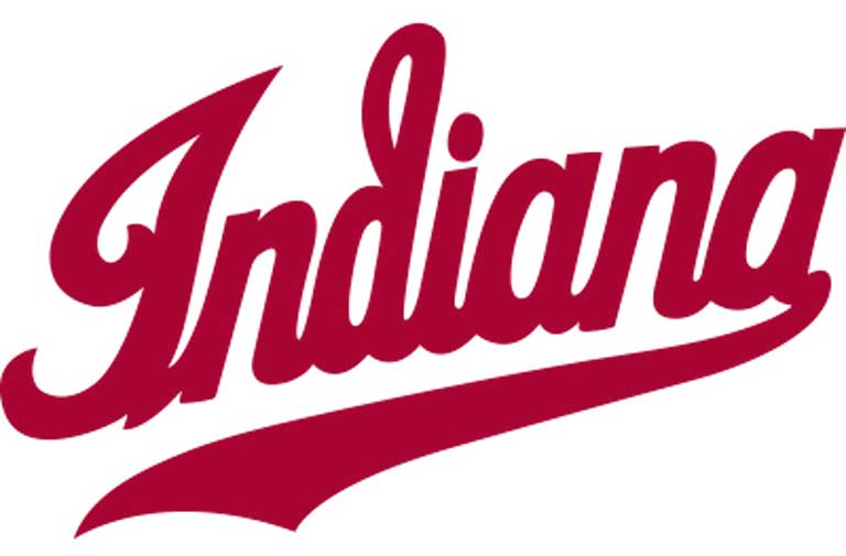 Stylized Indiana logo